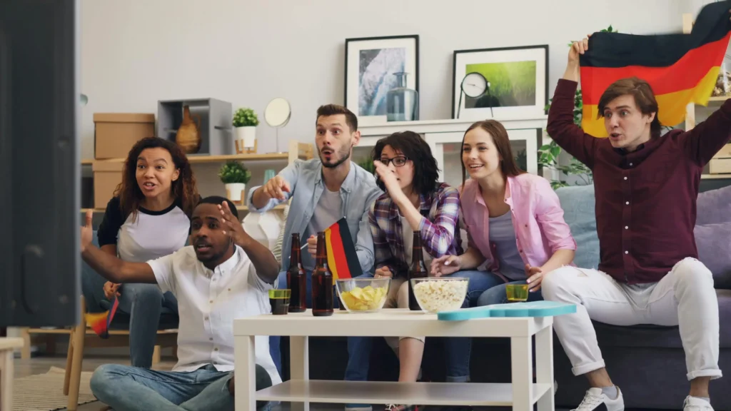 Freunde schauen IPTV-Anbieter